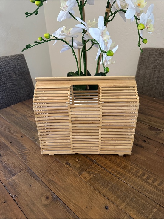 Handbags - Bamboo wooden bag